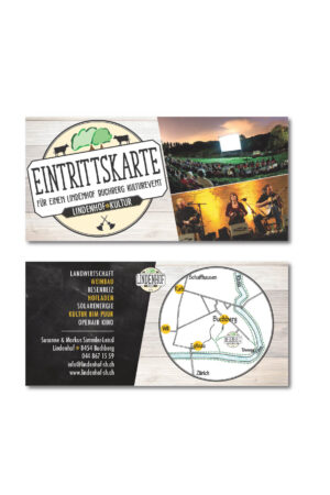 Eintrittskarte Event